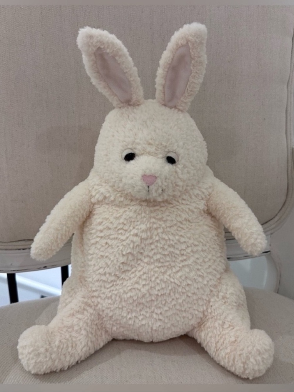 NWT Retired Large Jellycat Cream Amore Bunny NWT Authentic